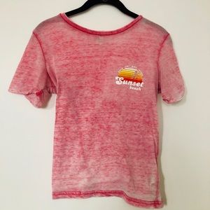 Pink sunset shirt